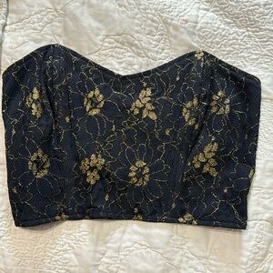 3/$25 ROJAS lace corset top